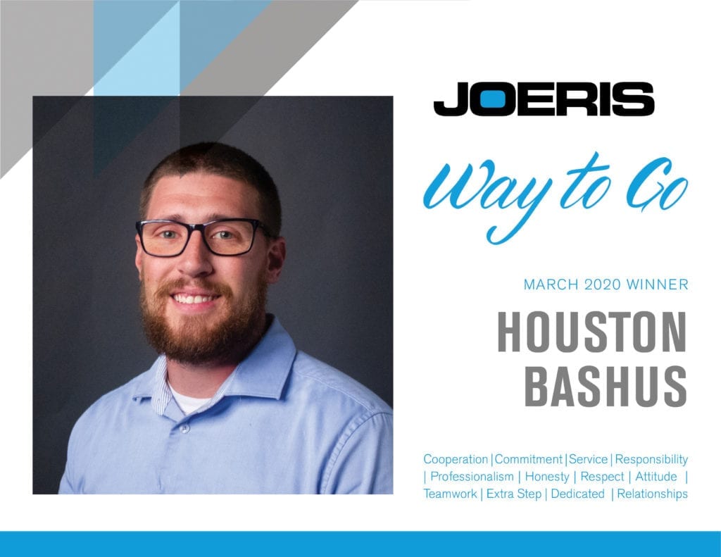 Houston Bashus Joeris Way to Go March 2020