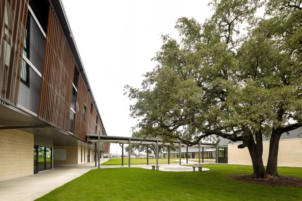 Menchaca ISD Walkway