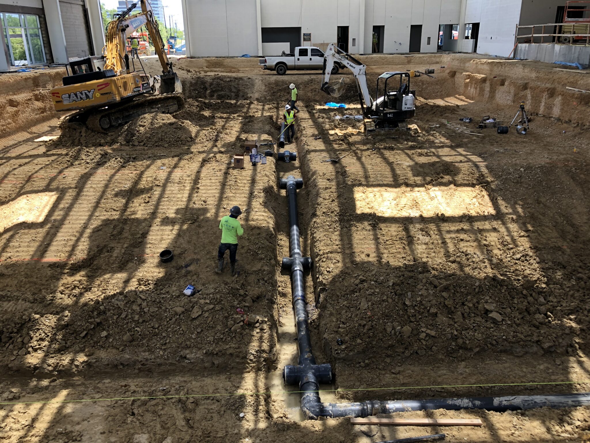 Alamo Heights Natatorium - Pool Construction 1
